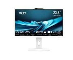 MSI AIO PRO AP242P (PRO AP242P 14M-1091XEU), i3-14100, 23.8" FHD, Anti-Glare, 16GB, 512GB SSD, No OS, Baltas