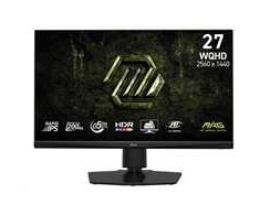 Monitorius MSI MAG 272QPF E20 monitorius komputerowy 68,6 cm (27") 2560 x 1440 px Wide Quad HD LED Juodas
