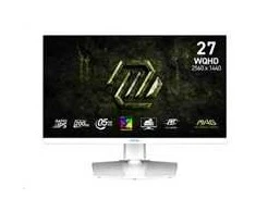 Monitorius MSI LCD MAG 274QRFW E20, 27", 2560x1440, Rapid IPS, 0,5 ms, VESA 100x100, Baltas
