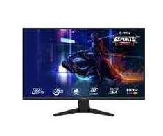 Monitorius MSI LCD MAG 325QF E18V, 31.5" 2560x1440, 180Hz, 300nits,1ms, 10bit, HDMI, DP, Audio, Vesa, Juodas
