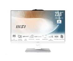 MSI PC AiO Modern AM242P 1M-2089XEU, Core 5 120U, 23.8 FHD, Anti-Glare, Non-Touch, 16GB, 512GB SSD, N/A, No OS, Baltas