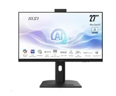MSI PC AiO Modern AM273QP AI 1UMG-424XEU, Ultra 7 155H, 27" WQHD, Anti-Glare, 16GB, 1TB SSD, N/A, No OS, Juodas
