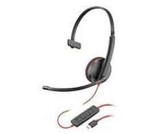 Hewlett Packard (HP) HP Poly Ausinės 8X214A6 / Blackwire 3210 Juodas