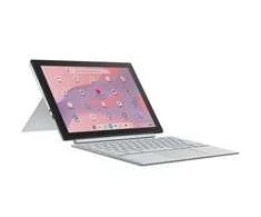 Nešiojamas kompiuteris ASUS NTB Chromebook CL3 (CL3001DM2A-MTK812), MKompanio 520, 10.5" 1920 x 1200, 8GB, 128GB eMMC, Mali-G52, Chrome, Sidabrinis