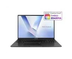Nešiojamas kompiuteris ASUS NTB Vivobook 16 (M1605NAQ-OLED135W), R5 150, 16" 1920x1200 OLED, 16GB, 1TB SSD, Radeon, W11 Home, Indie Juodas