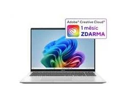 Nešiojamas kompiuteris ASUS NTB Vivobook 16 (M1607GA-MB006W), Ryzen AI 7 445, 16" 1920 x 1200, 16GB, 1TB SSD, Radeon, W11 Home, Sidabrinis