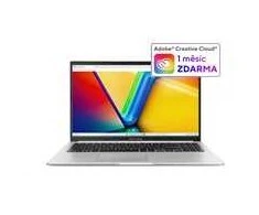 Nešiojamas kompiuteris ASUS NTB Vivobook 15 (M1502NAQ-BQ112Z), Ryzen 5 150, 15.6" 1920 x 1080, 8GB, 512GB SSD, Radeon, No OS, Sidabrinis, bez adapt