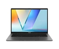 Nešiojamas kompiuteris ASUS NTB Vivobook S14 (M3407KA-OLED020WZ), Ryzen AI 5 330, 14" 1920 x 1200, 16GB, 512GB SSD, Radeon, W11 Home, Gray