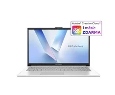 Nešiojamas kompiuteris ASUS NTB Vivobook Go 15 (E1504TA-BQ163W), N150, 15.6" FHD, 8GB, 128GB UFS, UHD, W11 Home, Cool Sidabrinis