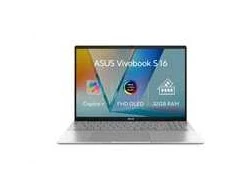 Nešiojamas kompiuteris ASUS NTB Vivobook S16 (S3607AA-OLED009), Ultra 7 355, 16", 1920 x 1200, 32 GB, 1 TB SSD, Intel Arc, be OS, sidabrinis