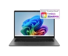 Nešiojamas kompiuteris ASUS NTB Vivobook S14 (M3407KA-OLED115Z), AI 5 330, 14" WUXGA, 32GB, 512GB SSD, Radeon, No OS, Matte Gray