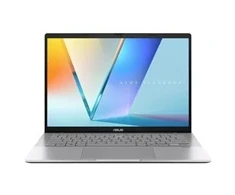 Nešiojamas kompiuteris ASUS NTB Vivobook S14 (M3407GA-OLED013WZ), Ryzen AI 7 445, 14" 1920 x 1200, 16GB, 512GB SSD, Radeon, W11 Home, Sidabrinis