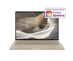 Nešiojamas kompiuteris ASUS NTB Zenbook A14 (UX3407QA-OLED180W), X1 26 100, 14" 1920x1200, 16GB, 1TB SSD, Adreno, W11 Home, Zabriskie rusvai gelsvas