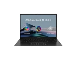 Nešiojamas kompiuteris ASUS NTB Zenbook 14 (UM3406GA-OLED232W), Ryzen AI 7 445, 14" 1920 x 1200, 32GB, 1TB SSD, Radeon, W11 Home, Juodas