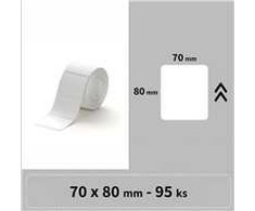 Niimbot etiketės RP 70x80mm 95vnt Baltos B3S