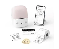 Etikečių spausdintuvas Niimbot spausdintuvas termiczna etikečių samoprzylepnych B2 Niimbot 203 DPI Bluetooth USB