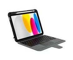 Nillkin Bumper Combo dėklas su klaviatūra versija su pašvietimu) skirtas Apple iPad 10.9 2022/11 2025 juodos spalvos