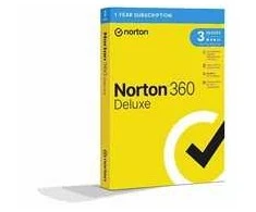 Nortonlifelock NORTON 360 DELUXE 25GB CZ 1 vartotojas, 3 įrenginiams, 12 mėn., dėžutė