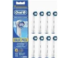 Oral-B | Replaceable dantų šepetėlio galvutės | Refill CleanMaximiser Precision Clean | Heads | Suaugusiems | Šepetėlių skaičius galvutės įeina 8 | Baltas