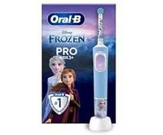 Oral-B | Elektrinis dantų šepetėlis | Vitality PRO Kids Frozen | Įkraunamas | For kids | Šepetėlių skaičius galvutės įeina 1 | Number of teeth brushing modes 2 | Mėlyna