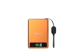 Oranžinė BMX SolidSafe™ 10K kietojo kūno magnetinė išorinė baterija, oranžinė