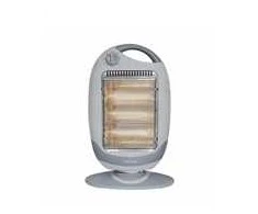 Orava HO-82 halogeninis šildytuvas, 1200 W, 3 lygiai, osciliacija, 18 m2, nešiojimo rankena, pilka