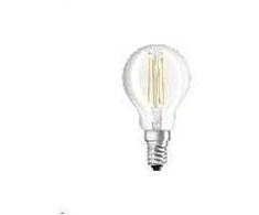 LED lempa OSRAM Filamentinė, P45, 4W, E14, 2700K, 470lm