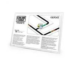Ozobot Rinkinys iš 18 spalvų koduotų greičio reguliavimo magnetų