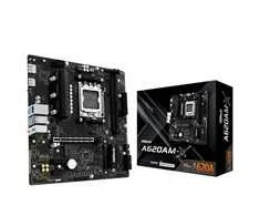 Pagrindinė plokštė ASRock MB Sc AM5 A620AM-X, AMD A620A, 2xDDR5, 1xHDMI, 1xDP