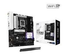 Pagrindinė plokštė ASRock B860 PRO RS WIFI | Procesorių šeima Intel | Procesoriaus lizdas LGA1851 | DDR5 | Palaikomos kietojo disko sąsajos SATA, M.2 | SATA jungčių skaičius 4