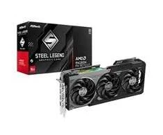 Vaizdo plokštė ASRock Radeon RX 9070 XT Steel Legend Dark 16GB