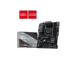 Pagrindinė plokštė MSI MB Sc AM4 B550 GAMING, AMD B550, 4xDDR4, 1xHDMI, 1xDP, ATX
