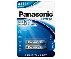 „Panasonic LR03EGE AAA Micro Evolta“ baterijos (2 vnt. pakuotėje)