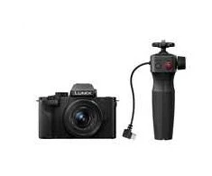 Panasonic „Lumix DC-G100DV“ fotoaparatas + H-FS 12-32 f/3.5-5.6 + DMW-SHGR2 trikojis (DC-G100DVEGK)