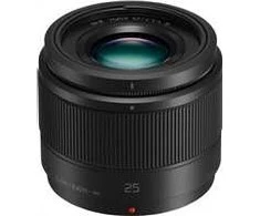 „Panasonic Lumix G 25 mm F1.7“ objektyvas, juodas (H-H025)