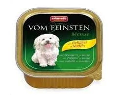 Animoda ANIMONDA Vom Feinsten Adult paukštiena with pasta – drėgnas ėdalas šunims – 150g
