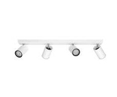 „Signify Philips myLiving Spot Kosipo“ 4 flg. 4x55W balta be LM