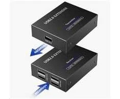 HUB USB PremiumCord PREMIUMCORD 4-port USB 2.0 extender do 150m po Cat5/Cat5e/Cat6