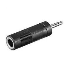 „PremiumCord“ adapteris 3,5 mm stereo lizdas – 6,3 mm stereo lizdas vyriškas/moteriškas