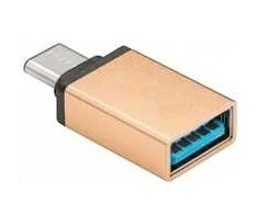 PremiumCord PREMIUMCORD Adaptér USB 3.1 C/male - USB 3.0 A/female, zlatý, OTG