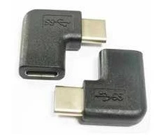 PremiumCord PremiumCord Adaptér USB-C/male - C/female zahnutý 90°