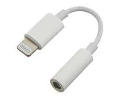 PREMIUMCORD Apple Lightning garso mažinimo laidas iki 3,5 mm stereo lizdo / movos, baltas