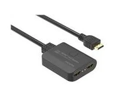 „PremiumCord“ HDMI 2.0 mini skirstytuvas, 1-2 „Pigtail“ tipo, 4Kx2K@60Hz, HDCP2.2 skaleris