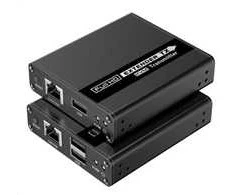 PremiumCord HDMI KVM ilgintuvas 4K ir FULL HD 1080p 70 m atstumu su USB perdavimu