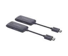PREMIUMCORD HDMI belaidis plėtiklis, mini, FULL HD 1080p 20 m atstumu, pilka