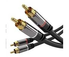 PremiumCord RCA (Cinch) x2 - RCA (Cinch) x2 laidai 1,5 m (kjqccmm015)