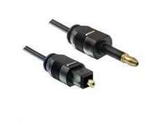 Kabelis PremiumCord Toslink Mini - Toslink 2.2m juoda (kjtos2-2)
