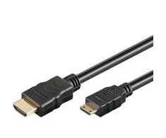 „PremiumCord“ kabelis 4K HDMI A – HDMI mini C, 1m