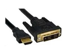 PREMIUMCORD kabelis HDMI – DVI-D 1m (M/M, paauksuoti kontaktai, ekranuoti)