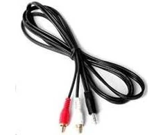 „PremiumCord“ kabelio lizdas 2,5 mm stereofoninis lizdas - 2x Cinch MM 2m